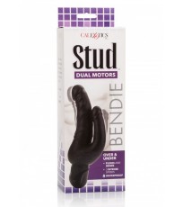 ДВОЕН ВИБРАТОР ЧЕРЕН STUD от SexOutlet.bg